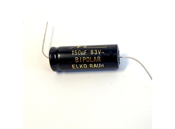 Mundorf elektrolytt kondensator 150 µF 150uF/63V bipolar, Made in Germany 